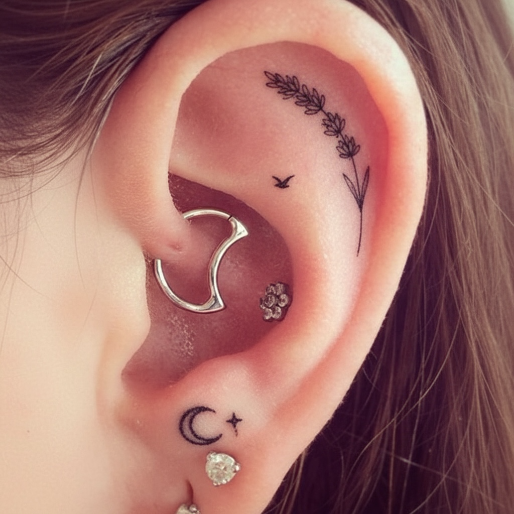 Aro clicker - Media luna