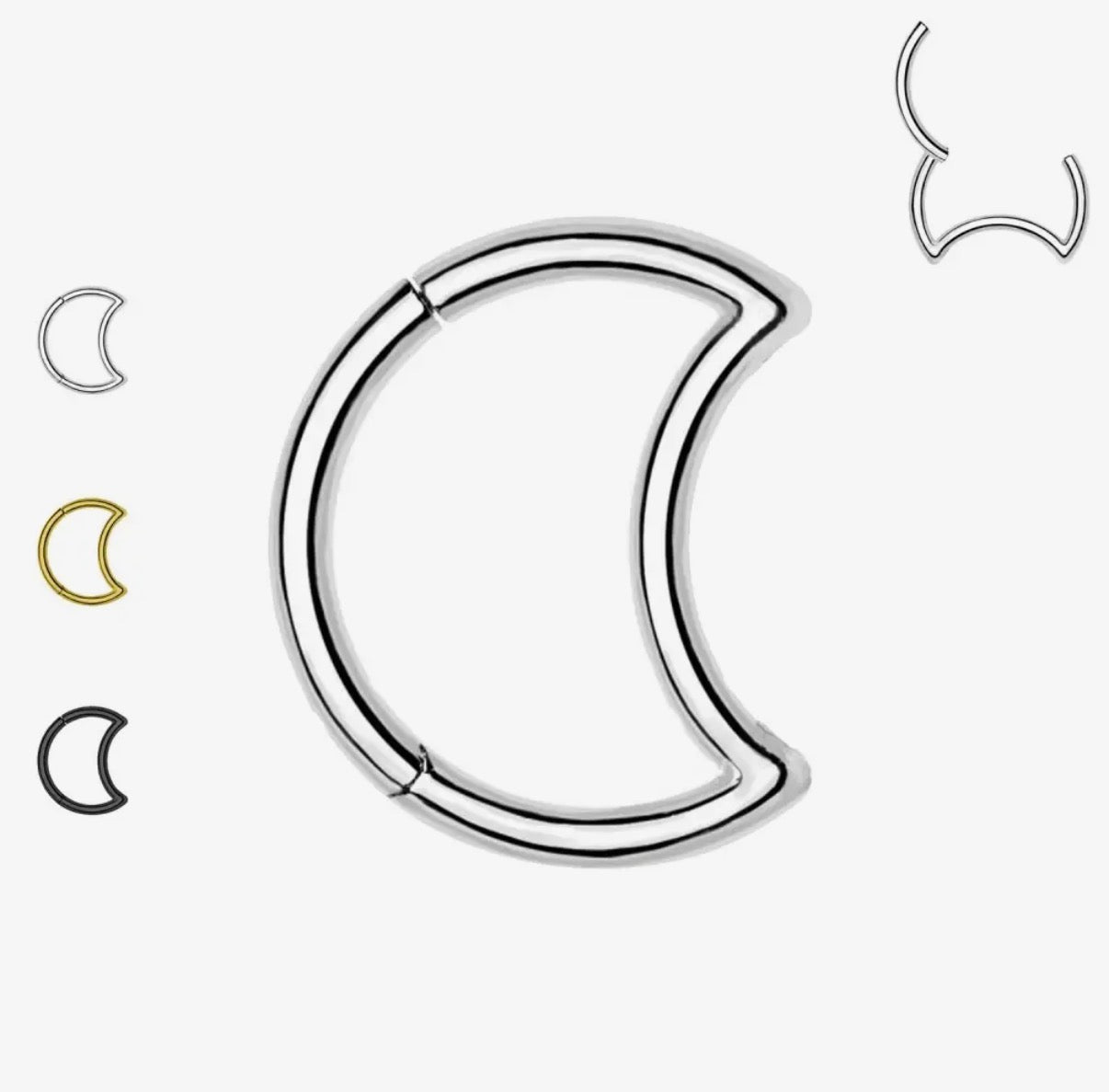 Aro clicker - Media luna